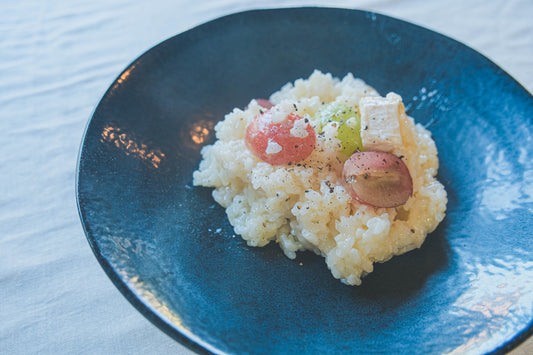 コシヒカリでつくるリゾット　シェフ直伝　お家でできる粒感を残す作り方のコツとは